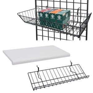 Gridwall Shelving
